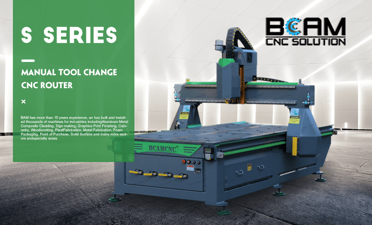 BCAM CNC router S series updated with good performance