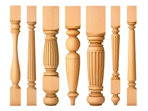 Automatic CNC Wood Lathe Machine Custom Furniture Column -4