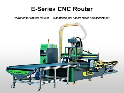 Automatic Loading & Unloading E-Series CNC Router for Cabinet Making
