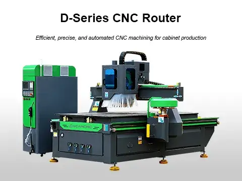 D-Series CNC Router in Cabinet Production – High Efficiency & Precision Demo