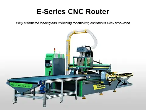 E-Series CNC Router with Auto Load Unload