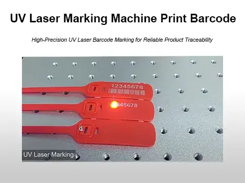 UV Laser Marking Machine Print Barcode