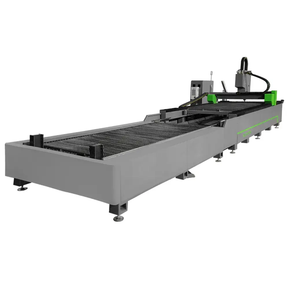 High Efficiency Fiber Laser Cutting Machine with Exchange Table