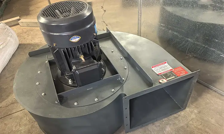 water-wash-spray-booth-centrifugal-blower