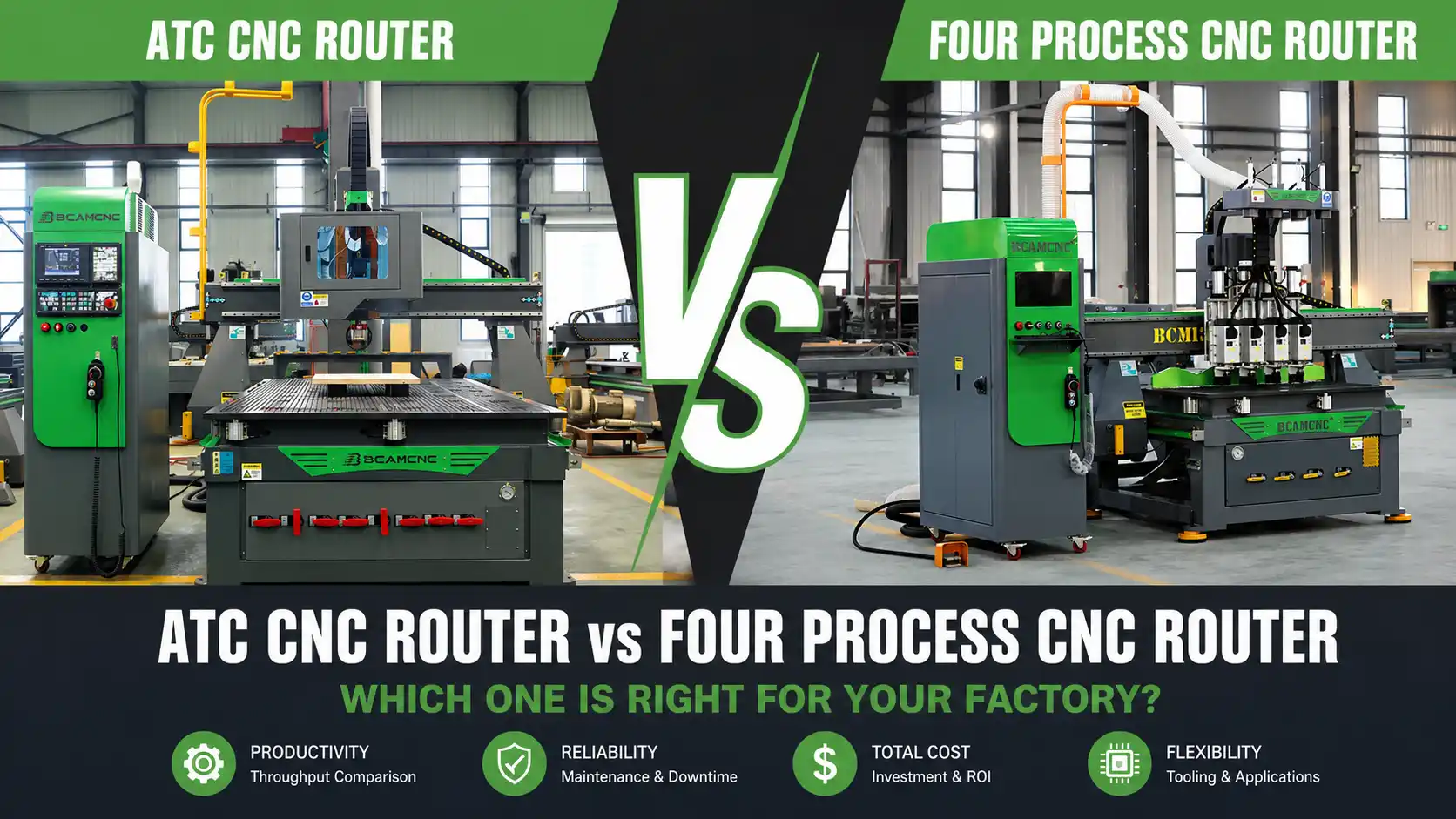 ATC CNC Router vs Four Process CNC Router: Which Is Better? - CNC ...