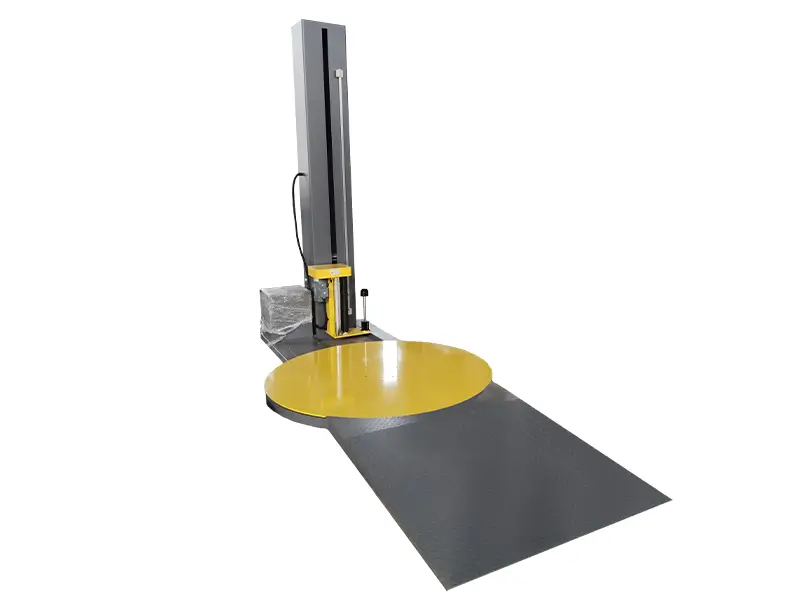 low-profile-pallet-wrapping-machine