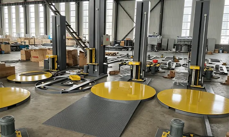 turntable-pallet-wrapper-drive-system