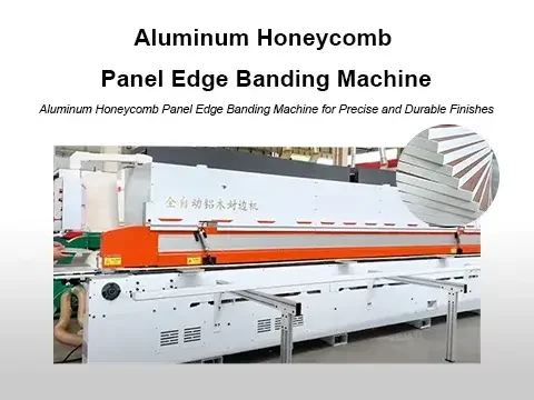 Aluminum Honeycomb Panel Edge Banding Machine