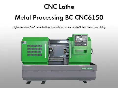 CNC Lathe, Metal Processing BC CNC6150