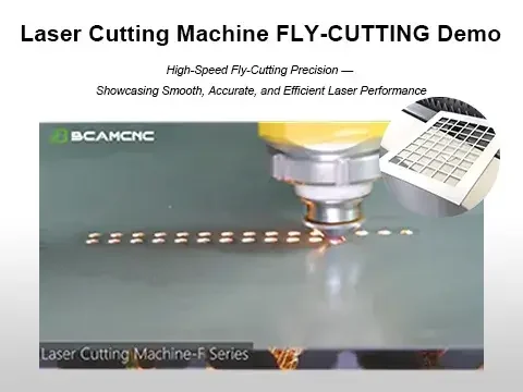Laser Cutting Machine FLY-CUTTING Demo – Precision at Lightning Speed