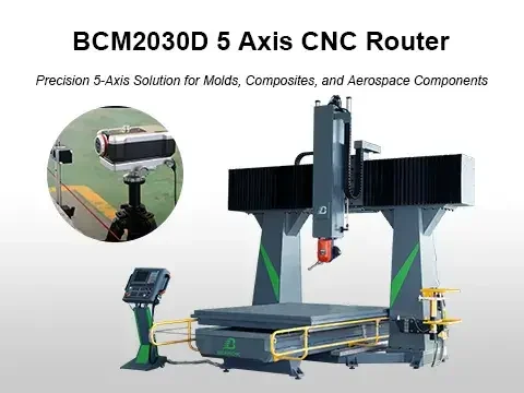 Master Precision with the BCM2030D 5 Axis CNC Router – Laser Collimator Alignment Made Easy